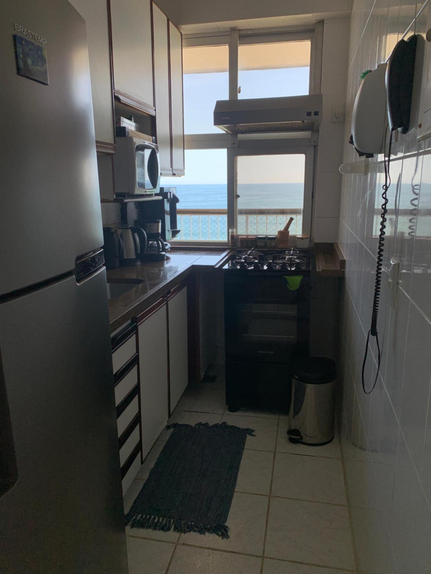Em Frente A Da Barra Da Tijuca, Vista Total O Mar 公寓