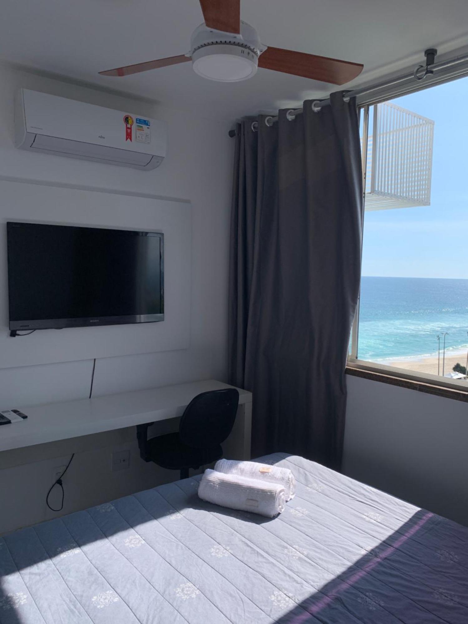 公寓 Em Frente A Da Barra Da Tijuca, Vista Total O Mar *